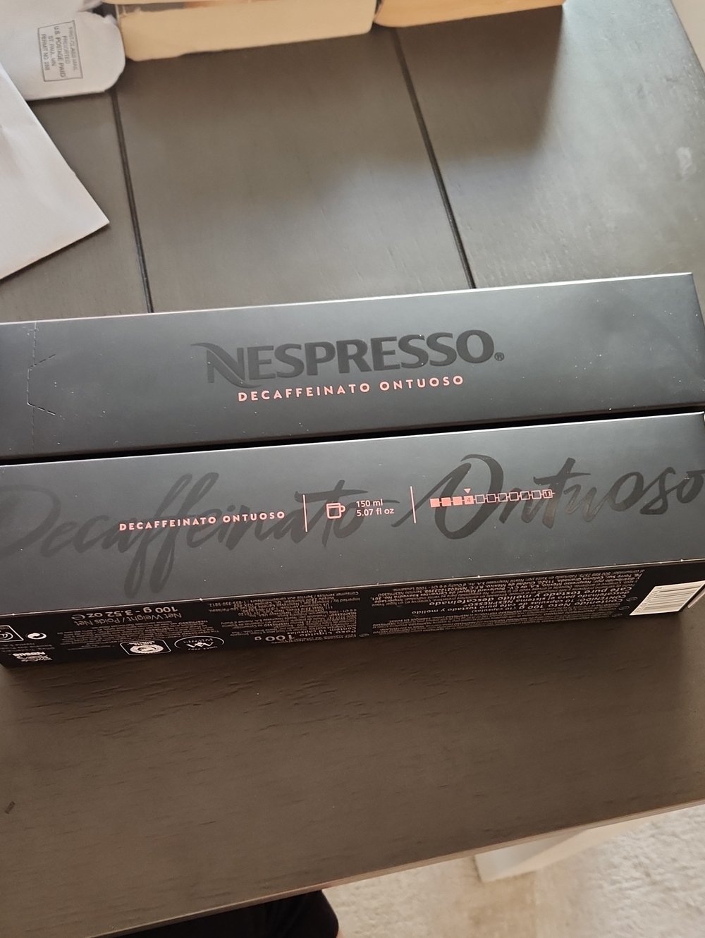 Nespresso Vertuo Decaffeinato Ontuoso